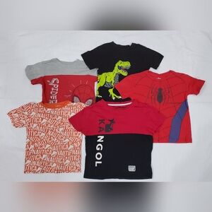 Boys Graphic Tee Bundle Size 4-5